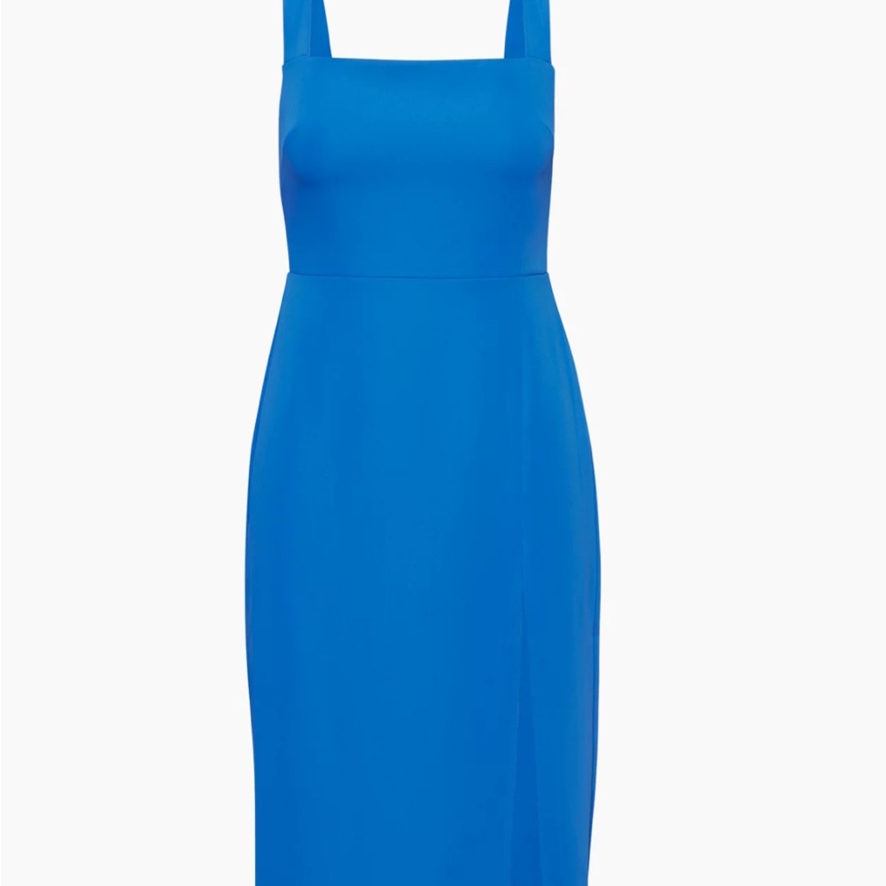 Aritzia ‘90s Slit Dress - Bright Sapphire B - Size 00